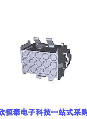 770057-1连接器 《 CONN CAP FRONT 15POS UNIV-MNL II    》