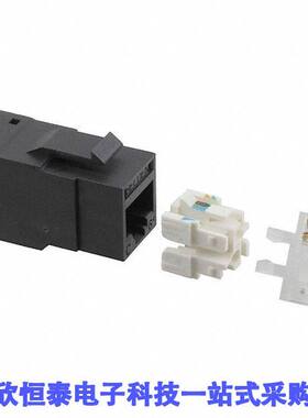 RV6MJKUBK-S1连接器 《 REVCONN CAT6+ JA【 BLA【    》