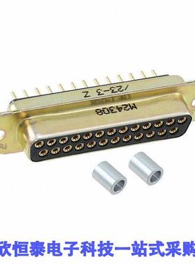 1757828-3连接器 《 CONN D-SUB RCPT 25POS VERT SLDR    》