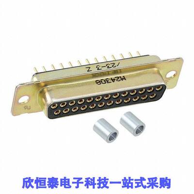 1757828-3连接器 《 CONN D-SUB RCPT 25POS VERT SLDR    》