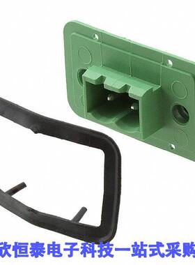 1899139连接器 《 TERM BLK HEADER 2POS GREEN    》