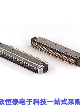 DX40M-100P连接器 《 CONN MINHD PLG 100P STR SLD EYEL    》