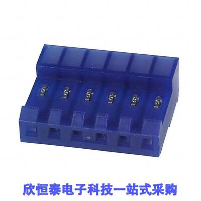 3-640430-6连接器 《 CONN RCPT 6POS IDC 26AWG TIN    》