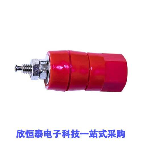 BU-00282-2连接器 《 CONN BIND POST HEX RED    》