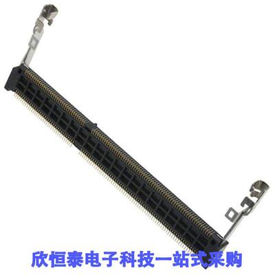 MM80-204B1-1连接器 《 CONN SKT SODIMM 204POS R/A SMD    》