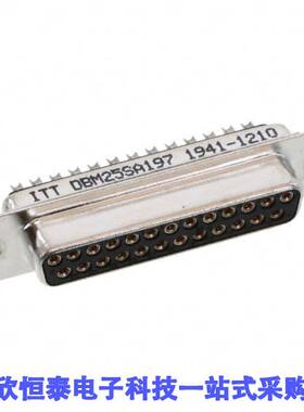 DBM25SA197连接器 《 CONN D-SUB RCPT 25POS PNL MNT    》