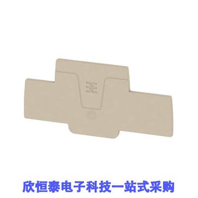 1547690000连接器 《 CONN TERM BLK END PLATE BEIGE    》