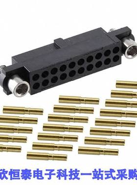 M80-4802005连接器 《 CONN RCPT 20POS CRIMP 22AWG GOLD    》