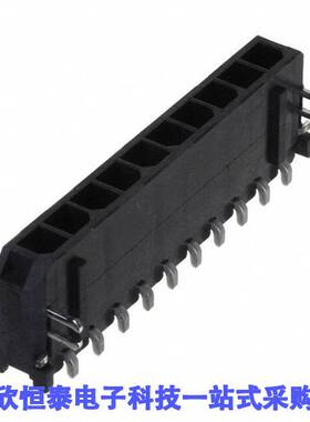 0436501010连接器 《 CONN HEADER SMD R/A 10POS 3MM    》