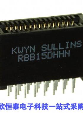 RBB15DHHN连接器 《 CONN EDGE DUAL FMALE 30POS 0.050    》