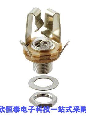 12BPKG连接器 《 CONN JA【 STEREO 6.35MM PNL MNT    》