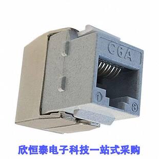 NKJ-7509连接器 《 CAT6A UTP 180 DEGREE TOOLESS KEY    》