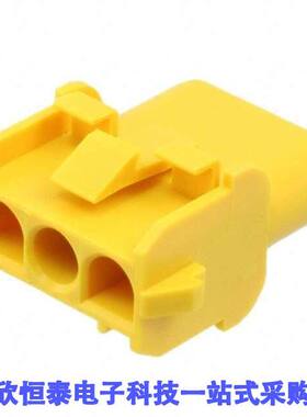 1-480701-4连接器 《 CONN CAP 3POS UNIV-M-N-L YELLOW    》