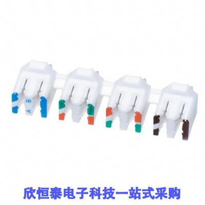 SS-51000-003连接器 《 CONN PUNCHDOWN BLO【 WHITE    》