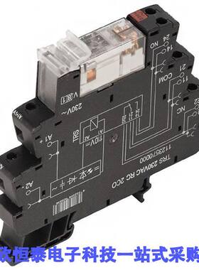 1123550000继电器 《 TRS 120VAC RC 2CO    》