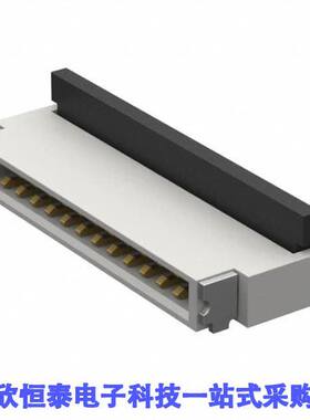 FFC2B28-12-G连接器 《 12W,0.5MM FFC CON,R/A,DUAL CONT,    》