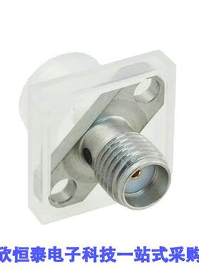 1052902-1连接器 《 CONN SMA RCPT STR 50 OHM SOLDER    》