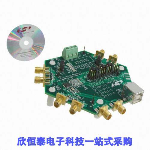 SI5317-EVB开发板 《 BOARD EVALUATION FOR SI5317    》