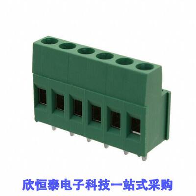 282856-6连接器 《 TERM BLK 6POS SIDE ENTRY 5MM PCB    》