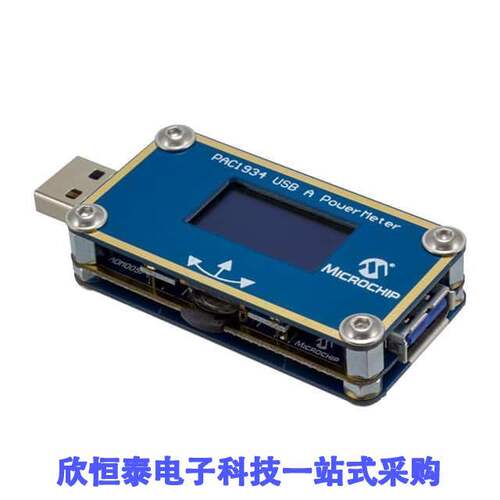 ADM00974开发板 《 PAC1934 USB A POWER METER    》