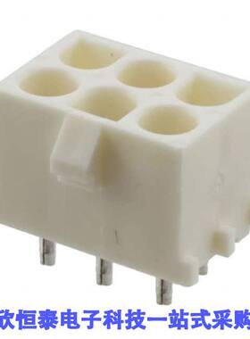 0010845060连接器 《 CONN HEADER VERT 6POS 6.35MM    》