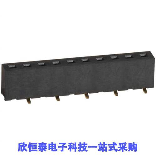 NPPN101BFLC-RC连接器 《 CONN HDR 10POS 0.079 GOLD SMD    》