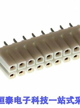 0015247183连接器 《 CONN RCPT 18POS 0.165 GOLD PCB    》