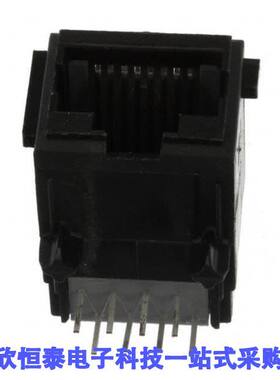 5558343-1连接器 《 CONN MOD JA【 8P8C R/A UNSHLD    》