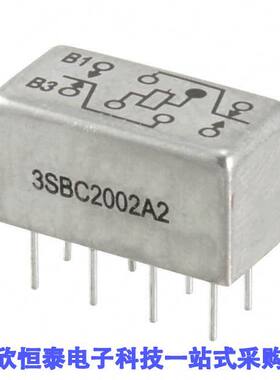 3SBC2002A2继电器 《 RELAY GEN PURPOS DPDT 2A 26.5VDC    》