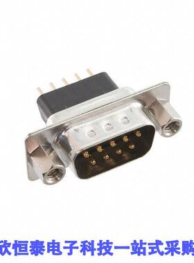 DE09-PE-1-JS连接器 《 D-SUB HI PROFILE PCB 9 WAY PLUG    》