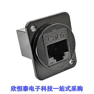 CONN HOUSIN RJ45 DIECAST CAT6 EHRJ45D6BM3连接器