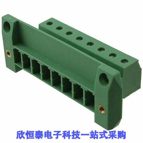1840612连接器 《 TERM BLK HEADER 8POS GREEN    》
