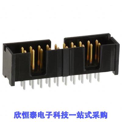 103308-5连接器 《 CONN HEADER VERT 20POS 2.54MM    》