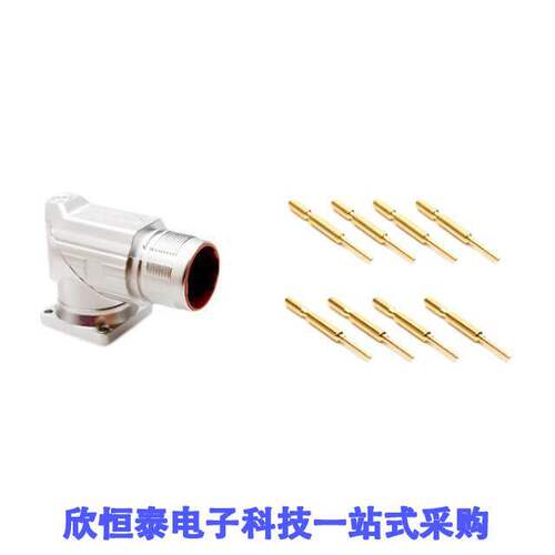 MB5RJN0802-KIT连接器 《 CONN RCPT MALE 8POS GOLD CRIMP    》