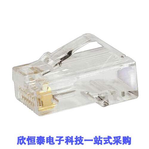 MP588-L连接器 《 CONN MOD PLUG 8P8C UNSHIELDED    》