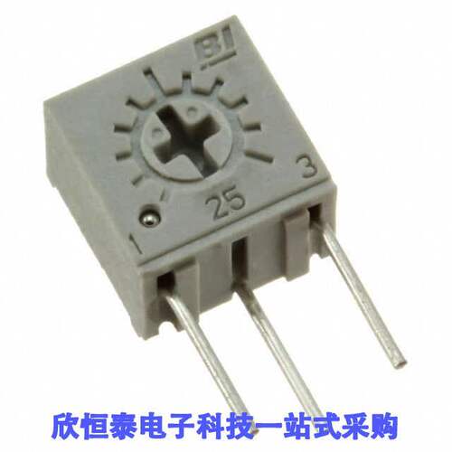 25SR10KLF电位计 《 TRIMMER 10K OHM 0.5W PC PIN SIDE    》