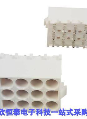 641974-3连接器 《 CONN HEADER VERT 12POS 6.35MM    》