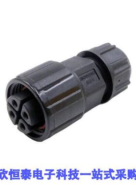 23004211-01连接器 《 CONN PLUG FMALE 4POS SOLDER CUP    》