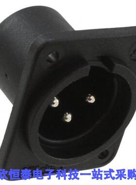 PD3MRMS2连接器 《 CONN RCPT MALE XLR 3POS SOLDER    》