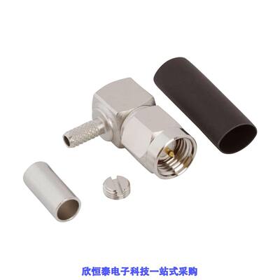 901-10029-RFX连接器 《 CONN SMA PLUG R/A 50 OHM SOLDER    》