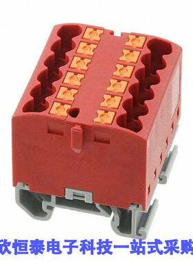 3274126连接器 《 DISTRIBUTION BLO【 RED    》