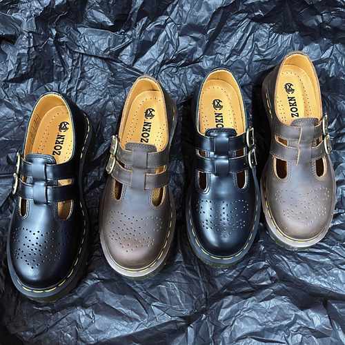 疯家玛丽珍单鞋固特异工艺