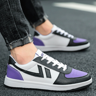 回力春冬纯白色板鞋男鞋小白鞋男韩版学生加绒休闲运动棉鞋47大码