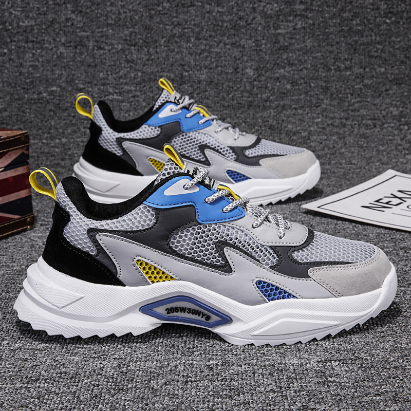 回力大码男鞋45春季青少年跑步运动鞋46中学生潮流网面老爹休闲鞋,流行男鞋,网面鞋,淘宝优惠券,粉丝福利购,淘宝优惠卷