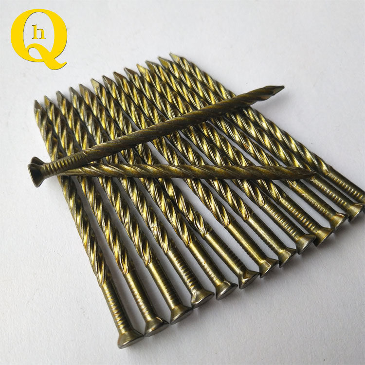 地板钉 麻花钉 实木地板防松螺纹钉 地龙骨钉 防滑托盘钉 1.5-4寸