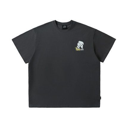 TBRE沙发人「WORKFORCE」工作力双色印花短袖T恤