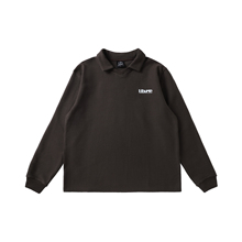 TBRE双色V领POLO衫长袖