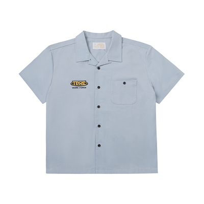 TBRE「WORKFORCE」工作力复古工装短袖衬衫