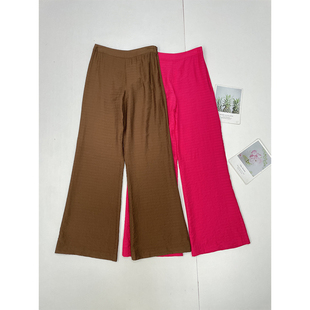 G1复古款~西班牙单25秋款显瘦阔腿裤长裤百搭潮流裤子柔软高品质