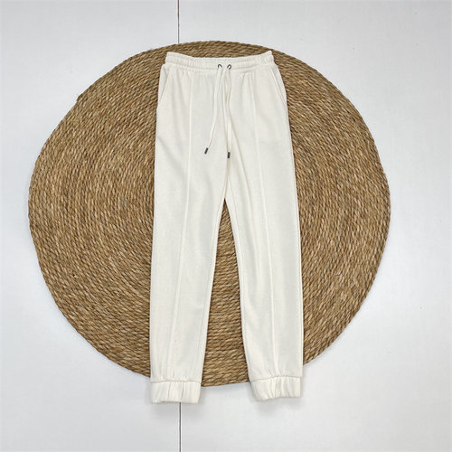 P百搭款抓绒卫裤！25年秋冬男女宽松休闲松紧抽绳束脚运动裤